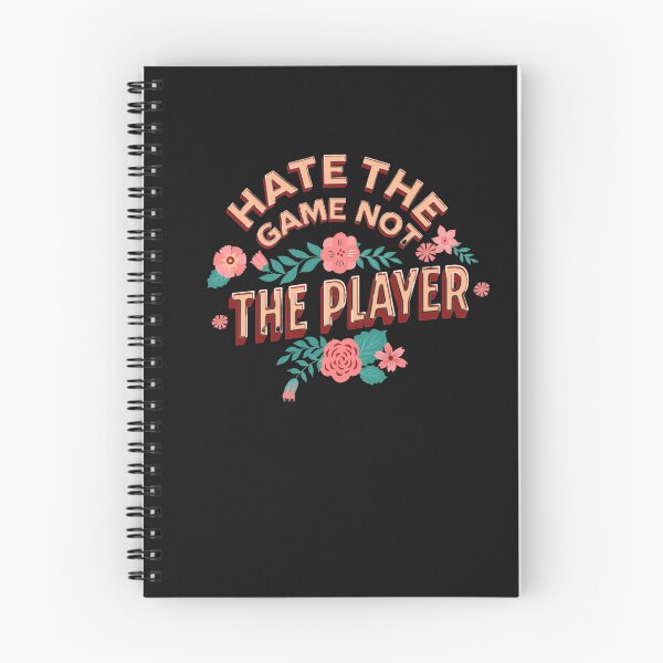 Item preview, Hate the Game, Not the Player designed and sold by hardscuffle.
