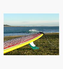 Colourful longboard Photographic Print