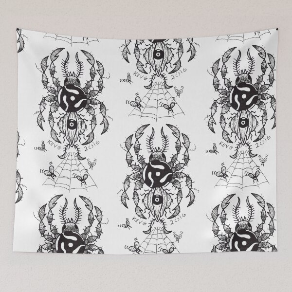Aperçu de l'œuvre 45 RPM SPIDER - Art par Kev G créée et vendue par ArtByKevG.
