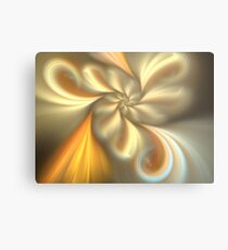 Ecru Metal Print