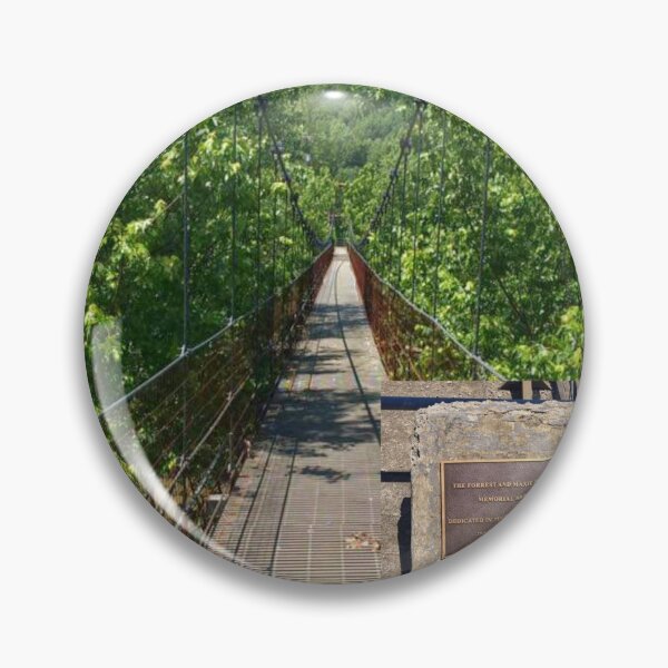 Item preview, Forrest And Maxine Preston Swaying Foot Bridge ~ Kentucky designed and sold by CapeCodGiftShop.