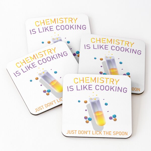 Item preview, Chemistry Is Like Cooking, Just Don't Lick The Spoon designed and sold by cristophezed.