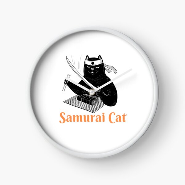 Item preview, Samurai Cat designed and sold by Cute-Store-HQ.