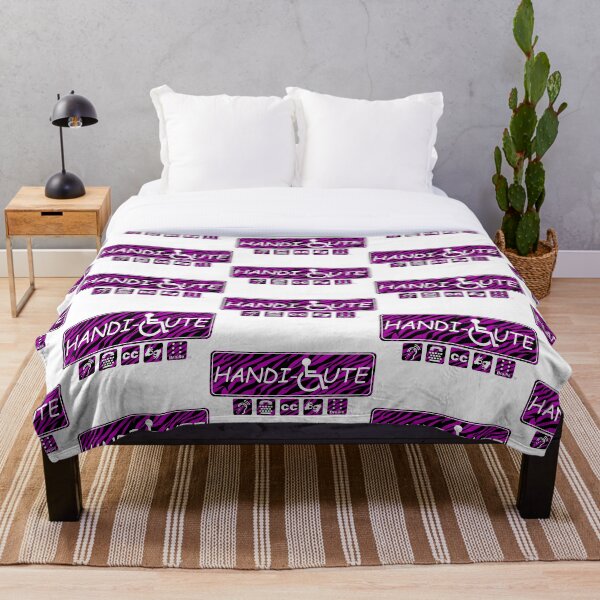 Item preview, Handi-Cute Purple Zebra Stripes designed and sold by HandicuteApparl.