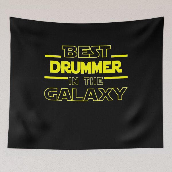 Item preview, drummer Job Dad Mom Hudband Mens Shirt, Best drummer In The Galaxy, Funny drummer Birthday christmas Gift Gift designed and sold by xlnv.