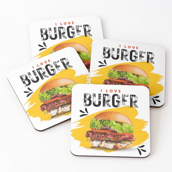 Item preview, I Love Burger designed and sold by Cute-Store-HQ.