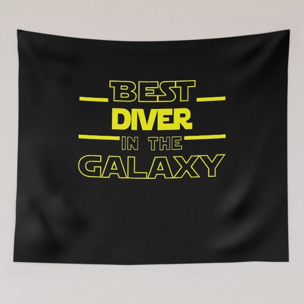 Item preview, diver Job Dad Mom Hudband Mens Shirt, Best diver In The Galaxy, Funny diver Birthday christmas Gift Gift designed and sold by xlnv.