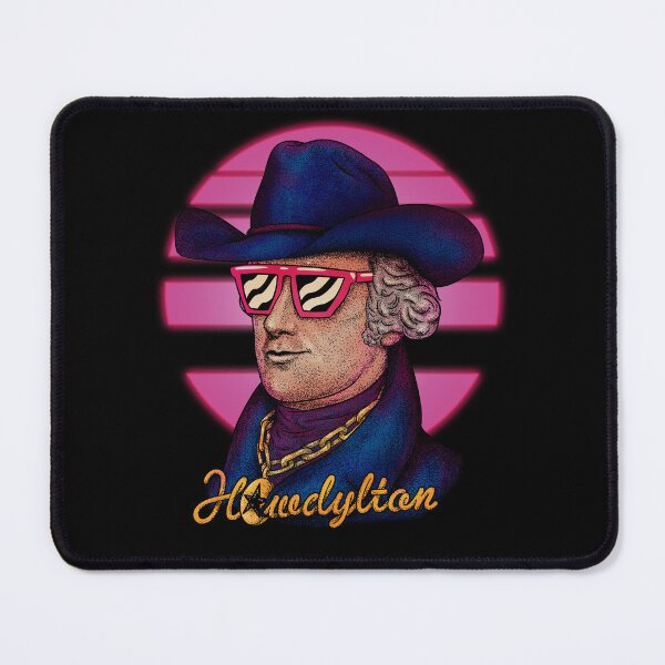 Item preview, Howdylton - Hamilton Alexander | Retrowave Cowboy | Musical Hamilton, AHAM funny american history founding father, patriotic, sunglasses, glasses, bling designed and sold by Any Color Designs.