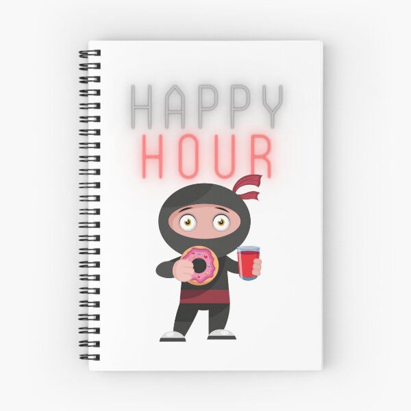 Item preview, Ninja taking a break eating donut drinking coffee designed and sold by jpn insprd.
