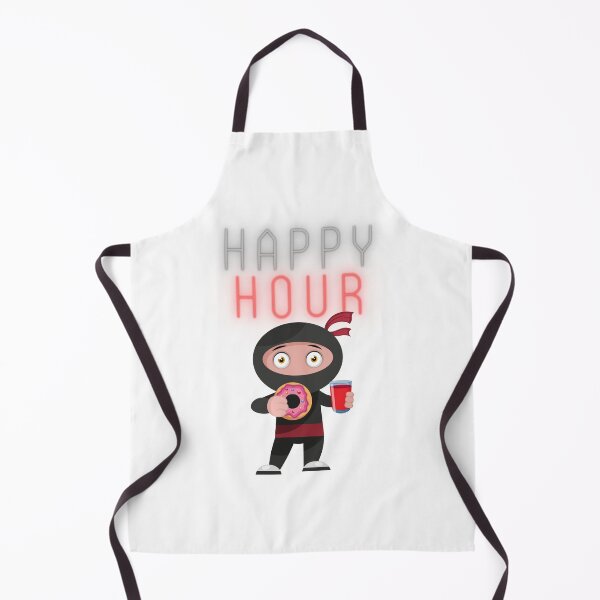 Item preview, Ninja taking a break eating donut drinking coffee designed and sold by jpn insprd.