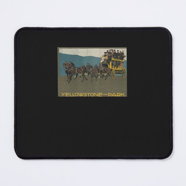 Item preview, Vintage Art - Ludwig Hohlwein, Yellowstone Park, 1910 Premium Scoop designed and sold by tregrexffoslerh.