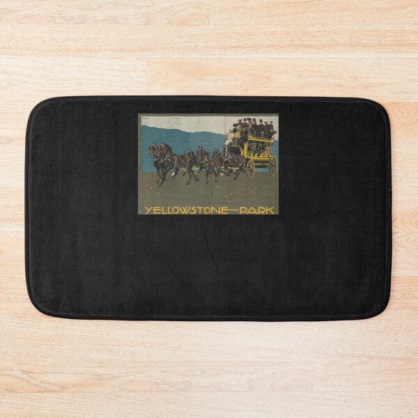 Item preview, Vintage Art - Ludwig Hohlwein, Yellowstone Park, 1910 Premium Scoop designed and sold by tregrexffoslerh.