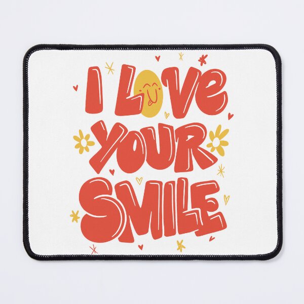 Item preview, I Love Your Smile - White designed and sold by ZoomTaDesign.