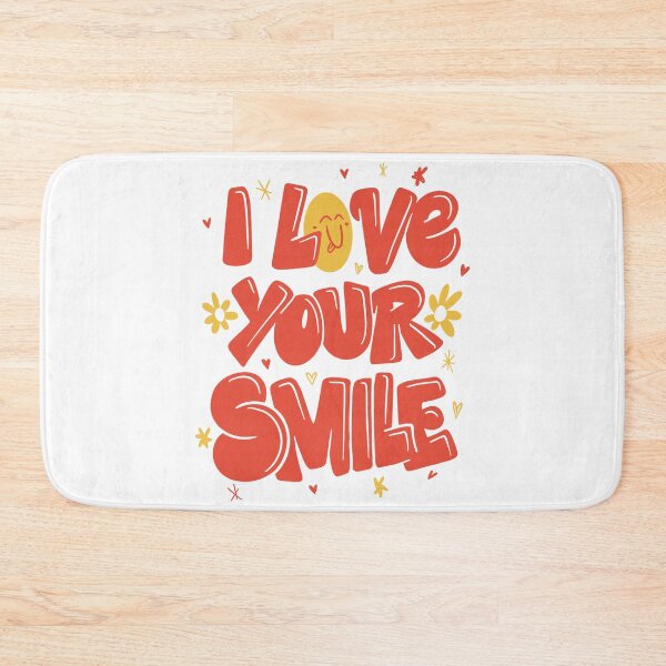 Item preview, I Love Your Smile - White designed and sold by ZoomTaDesign.