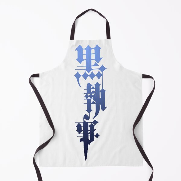 Item preview, Kroshitsuji Blue Gradient Text (Left Ride) designed and sold by KMGraphics99.