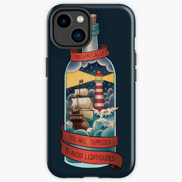 Avoid Lighthouses iPhone Tough Case
