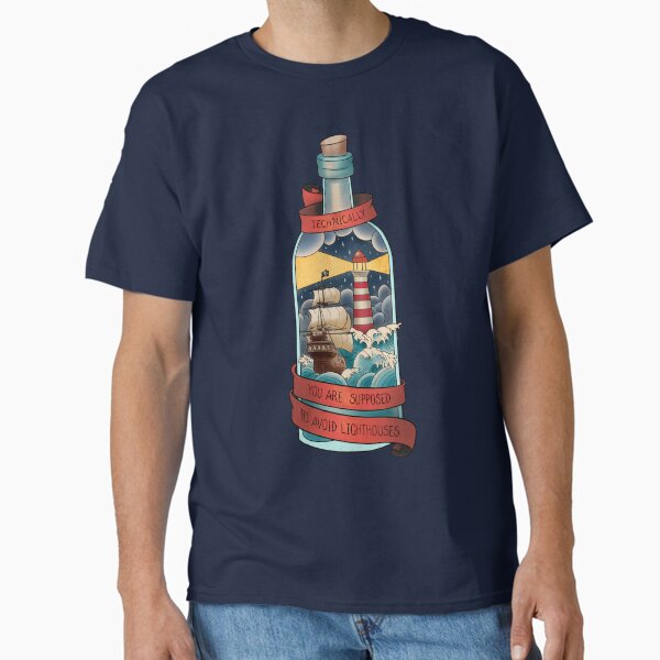 Item preview, Avoid Lighthouses  designed and sold by illustore.