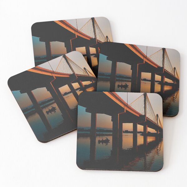 Item preview, Fisherman at Clark Bridge in Alton, Illinois over the Mississippi designed and sold by WayneSheridan.