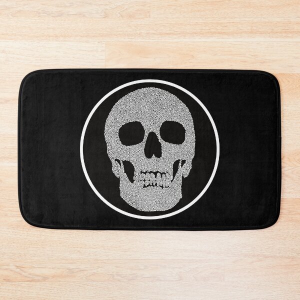 Item preview, Squiggle Skull (Circle) designed and sold by Xernition.