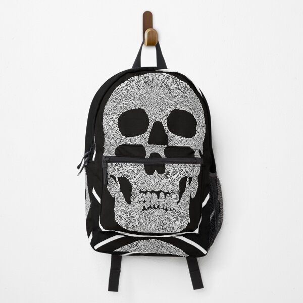 Item preview, Squiggle Skull (Circle) designed and sold by Xernition.