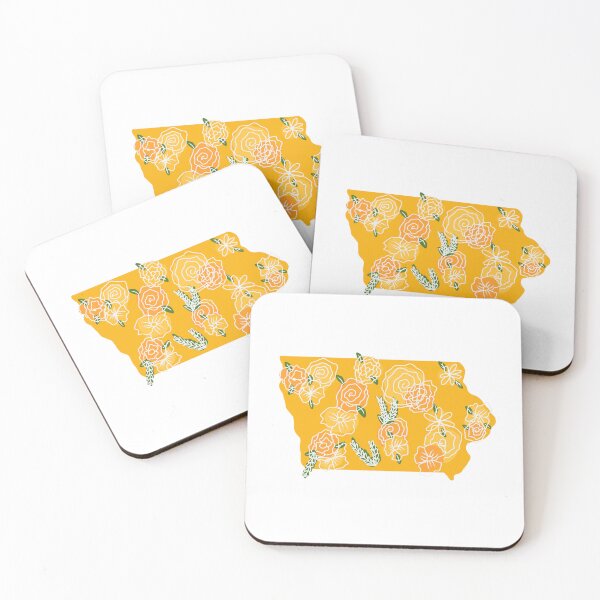 Item preview, Floral State of Iowa  designed and sold by Courtney  Rose.