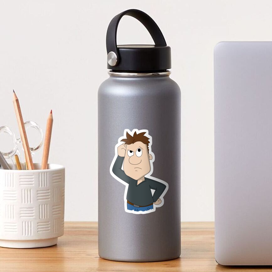 Confused Simon Sticker