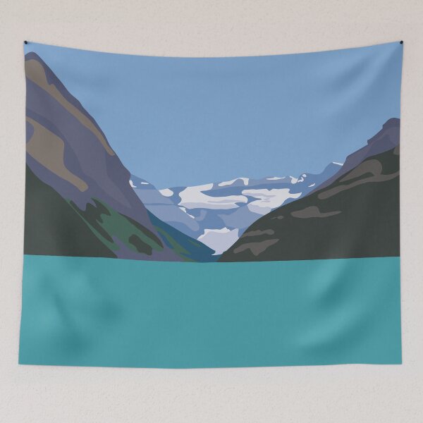 Item preview, Lake Louise Banff (flat) designed and sold by carmwong.