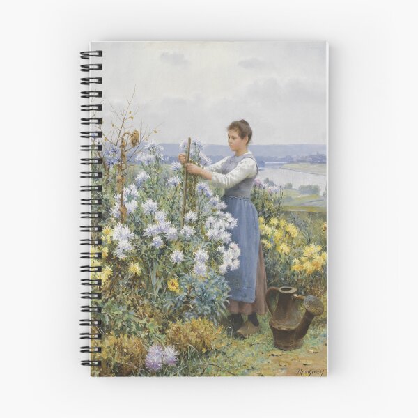 Item preview, Chrysanthemums | Daniel Ridgway Knight | Flower Art designed and sold by CJET.