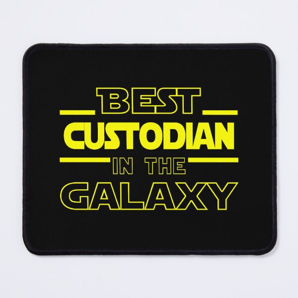 Item preview, custodian Job Dad Mom Hudband Mens Shirt, Best custodian In The Galaxy, Funny custodian Birthday christmas Gift Gift designed and sold by xlnv.