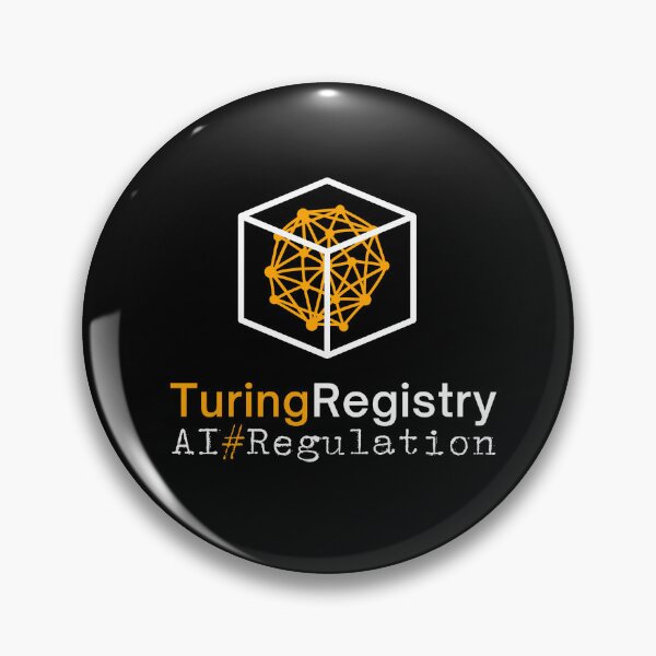 Item preview, Turing Registry Regulation 2.0 AI t-shirt (William Gibson t-shirt) (Neuromancer t-shirt) w/o designed and sold by Gibson Futures.