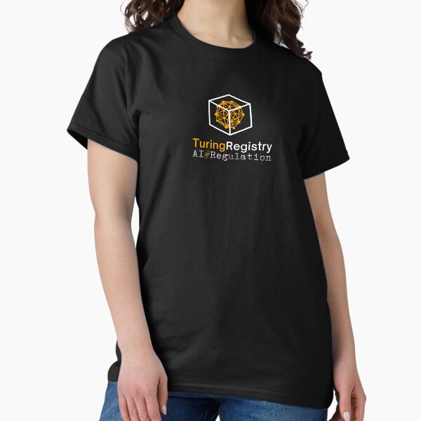 Item preview, Turing Registry Regulation 2.0 AI t-shirt (William Gibson t-shirt) (Neuromancer t-shirt) w/o designed and sold by Gibson Futures.