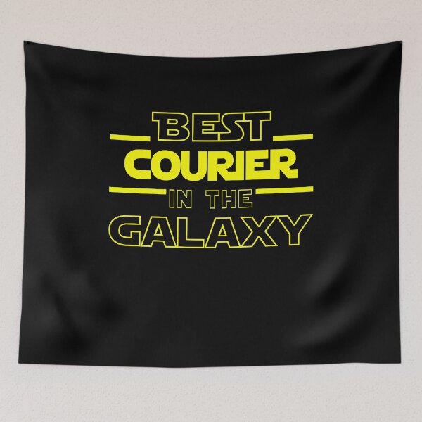 Item preview, courier Job Dad Mom Hudband Mens Shirt, Best courier In The Galaxy, Funny courier Birthday christmas Gift Gift designed and sold by xlnv.