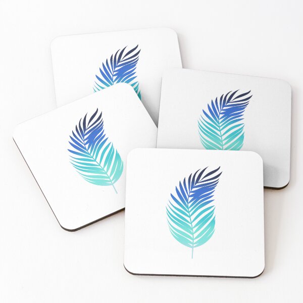 Item preview, Tropical Palm Leaf  - Retro Color Gradient - W06 designed and sold by AlfabetDesign.
