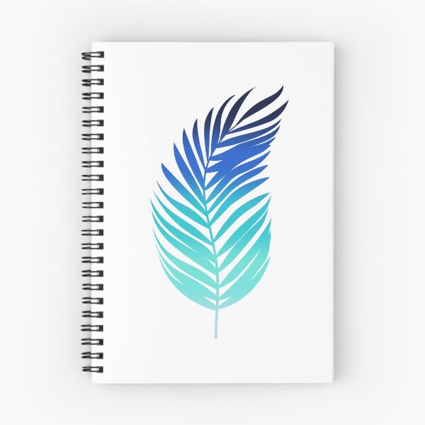 Item preview, Tropical Palm Leaf  - Retro Color Gradient - W06 designed and sold by AlfabetDesign.