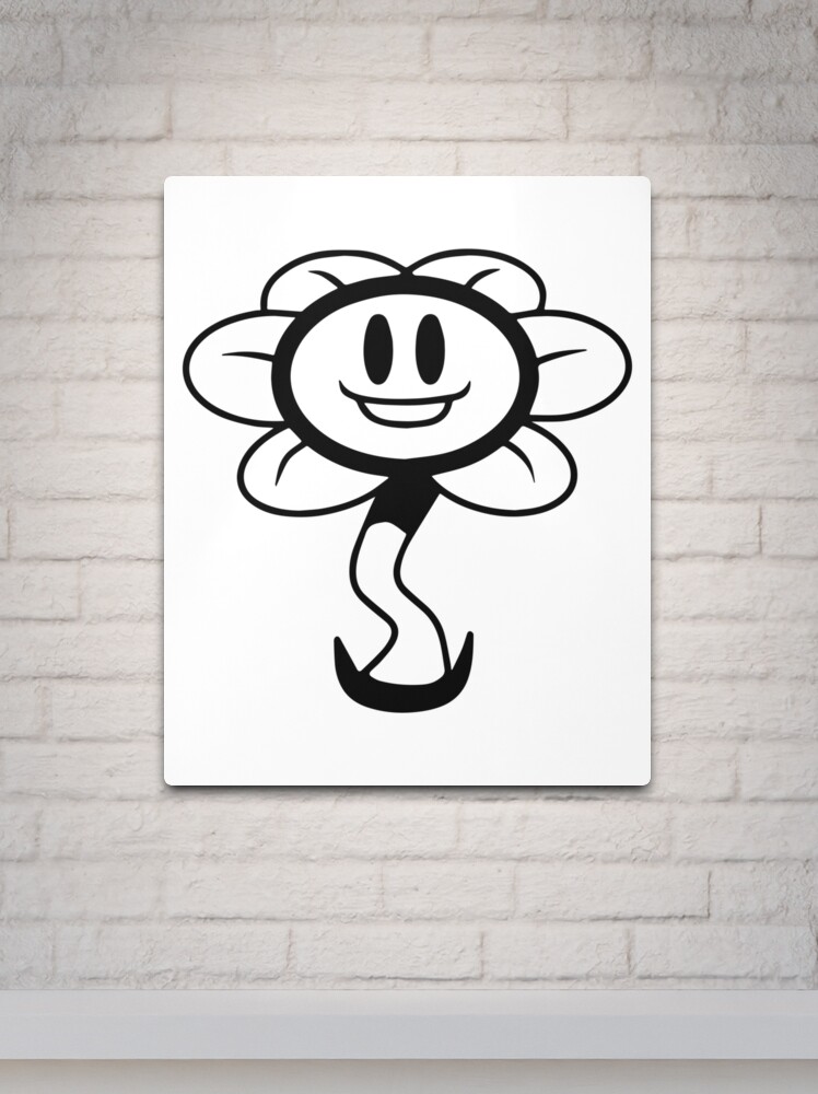 Undertale: Flowey Art Print by Randomleafy