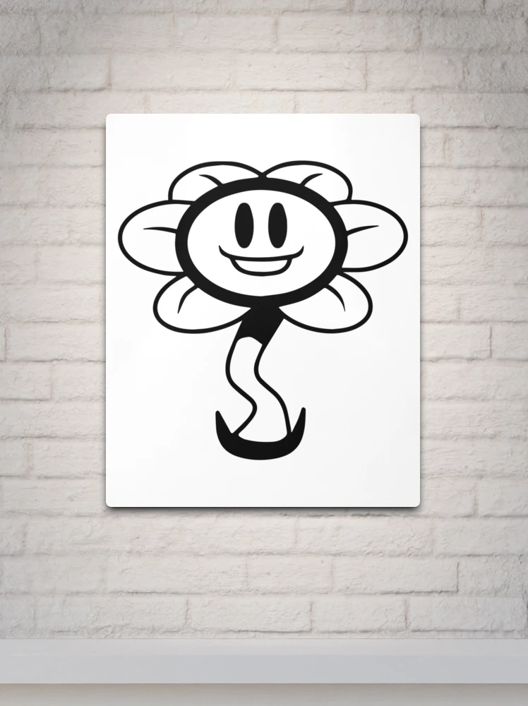 Flowey from Undertale Art Print by GamingMerch