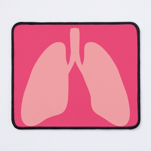 Item preview, Lung Silhouette in Pink designed and sold by Artsy-Chemist.