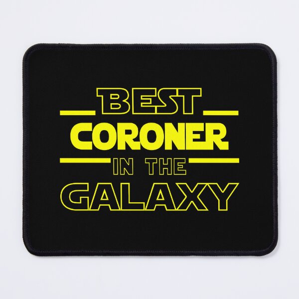 Item preview, coroner Job Dad Mom Hudband Mens Shirt, Best coroner In The Galaxy, Funny coroner Birthday christmas Gift Gift designed and sold by xlnv.