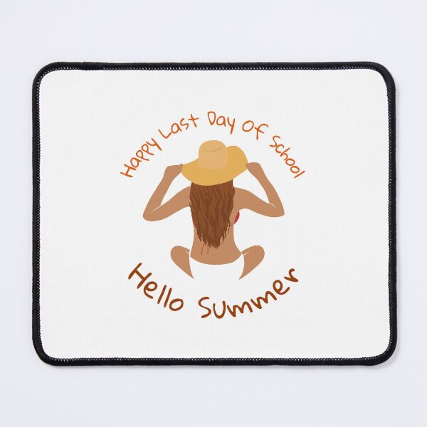 Item preview, Happy last day of school hello summer students and teachers designed and sold by RedTomasB.