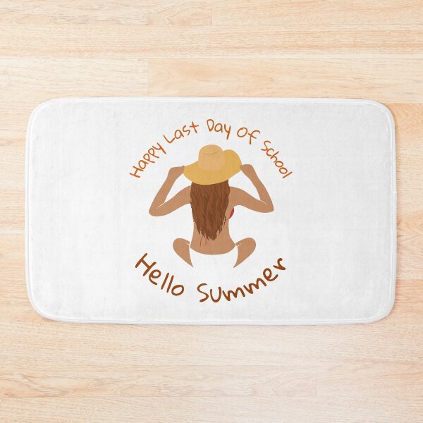 Item preview, Happy last day of school hello summer students and teachers designed and sold by RedTomasB.