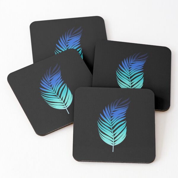 Item preview, Tropical Palm Leaf  - Retro Color Gradient - B06 designed and sold by AlfabetDesign.