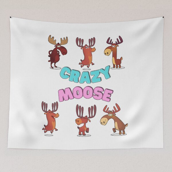 Item preview, Crazy Moose designed and sold by kubix81.