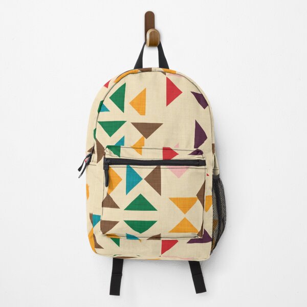 Item preview, Kilim triangle pattern beige designed and sold by susycosta.
