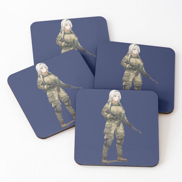 Item preview, Military Anime Girl Special War designed and sold by Viktoriia Trubiichuk.