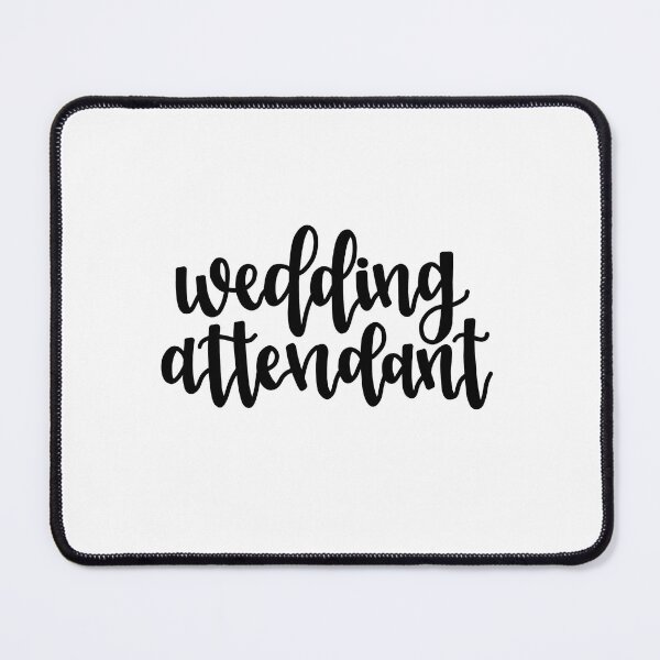 Item preview, Calligraphy Wedding Attendant for Weddings, Wedding Showers, Proposals designed and sold by tbcalligraphy.
