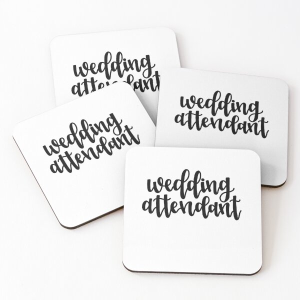 Item preview, Calligraphy Wedding Attendant for Weddings, Wedding Showers, Proposals designed and sold by tbcalligraphy.