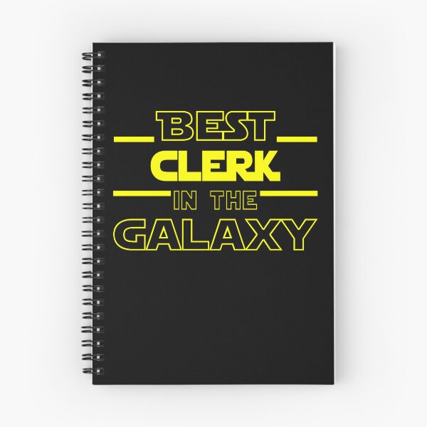 Item preview, clerk Job Dad Mom Hudband Mens Shirt, Best clerk In The Galaxy, Funny clerk Birthday christmas Gift Gift designed and sold by xlnv.