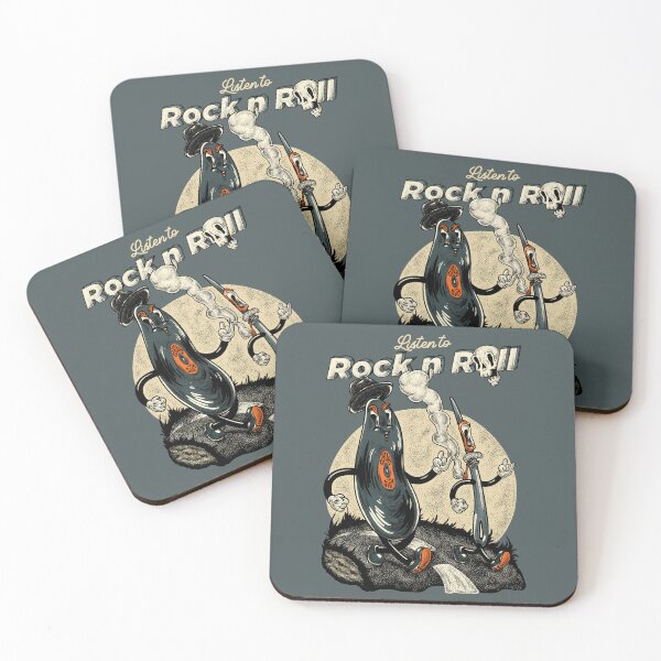 Item preview, Vinyl Record and Needle - Listen to Rock n Roll | Never too Old to Rock | High Fidelity Stereo Sound | Stereolab | Analogue | Kids Mask | Tie Dye Backpack | Old Cartoon Style Design designed and sold by Any Color Designs.