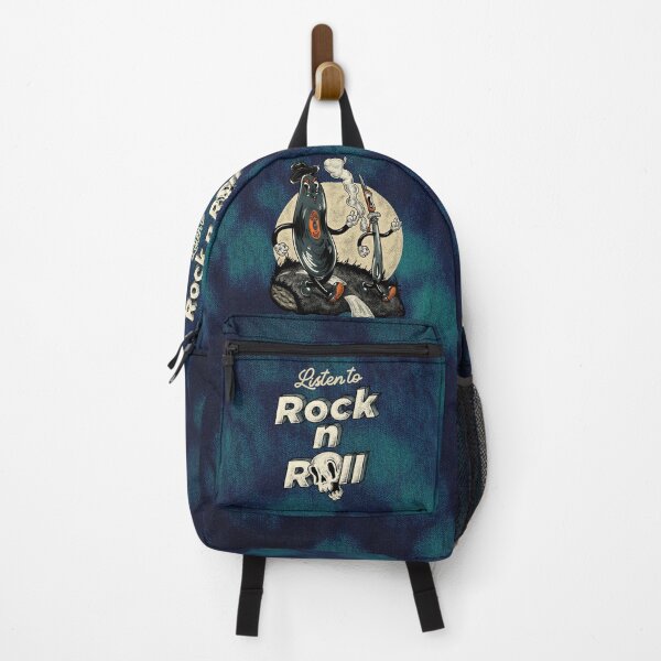 Item preview, Vinyl Record and Needle - Listen to Rock n Roll | Never too Old to Rock | High Fidelity Stereo Sound | Stereolab | Analogue | Kids Mask | Tie Dye Backpack | Old Cartoon Style Design designed and sold by Any Color Designs.