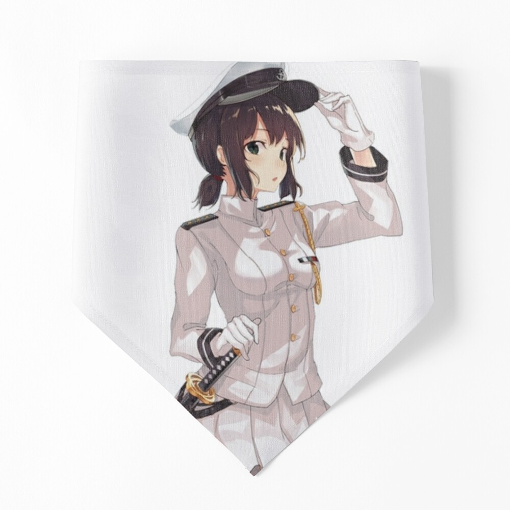 Anime Girl Wearing Army Uniform Vector T Graphic by jellybox999 · Creative  Fabrica